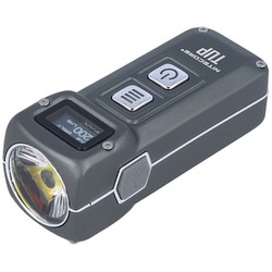 NiteCore TUP 1000lm, Li-ion Battery / 1200mAh Inteligent Keychain Light keychain flashlight (TUP METALLIC GRAY)