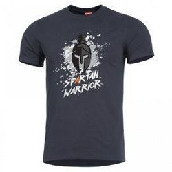 Pentagon Ageron Spartan Warrior T-shirt, Black (K09012-SW-01)
