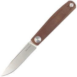Real Steel Knives Gslip Red Micarta, Satin VG-10 by Ostap Hel (7841RM)