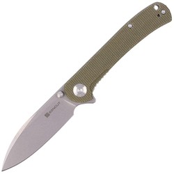 Sencut Knife Scepter Olive Micarta, Stonewashed 9Cr18MoV (SA03E)