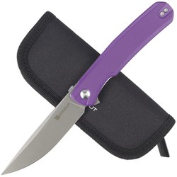 Sencut Knife Scitus Purple G10, Gray Stonewashed D2 by Ostap Hel (S21042-2)