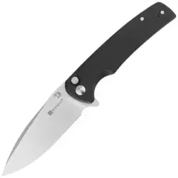 Sencut Sachse Black G10, Satin 9Cr18MoV knife (S21007-5)