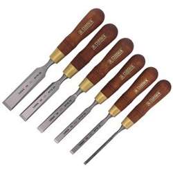 Set of Narex Profi carpentry chisels with side chamfer 6, 10, 12, 16, 20, 26 (853200)