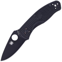 Spyderco Persistence Lightweight Knife Black FRN, Black 8Cr13MoV by Eric Glesser (C136PBBK)