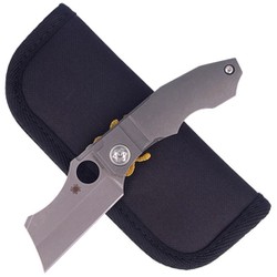 Spyderco Stovepipe Titanium CPM 20CV Plain (C260TIP)