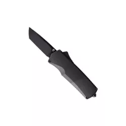 Tekto A5 Spry Mini T/E Black Aluminum OTF Knife, Black CPM S35VN