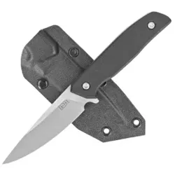 Za-Pas Knives Ambro 2 Black G10, Satin D2 (AM2-G10-BL)