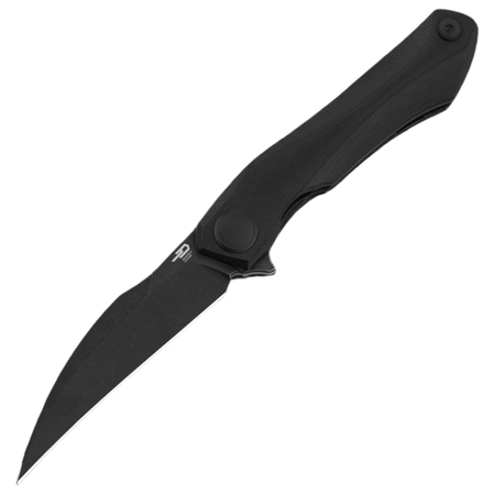 Bestech Ivy Black G10, Black Stonewashed 14C28N by Ostap Hel (BG59E)