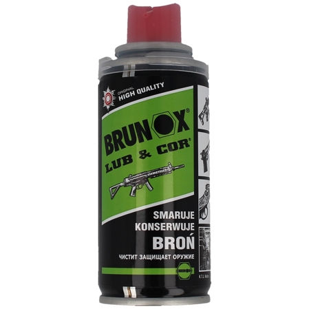 Brunox Lub & Cor Lubricant 100ml in an aerosol