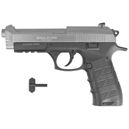 EKOL Voltran ES P92B Fume 4.5 mm, Blow Back CO2 Air Pistol