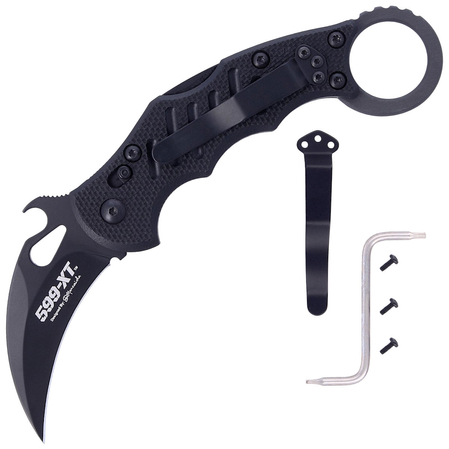 FOX Karambit Black G10, Black N690Co (FX-599 XT)