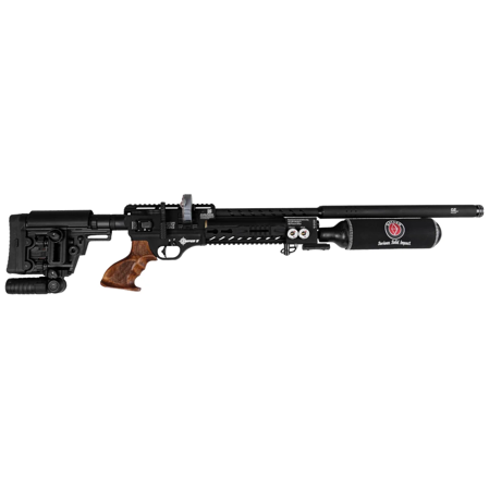 Hatsan Factor Sniper S PCP air rifle with regulator, QE barrel .22