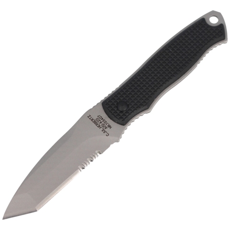 Herbertz CJH Neck Knife Black ABS Knife, Satin 420 (103407)