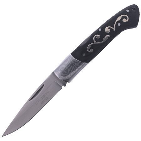 Herbertz Solingen Pakka Wood / Nickel Silver 90mm knife (2038129)