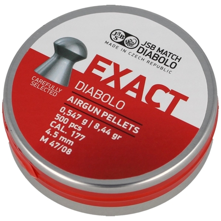 JSB Diabolo Exact 4.52mm Pellets, 500psc (546237-500)