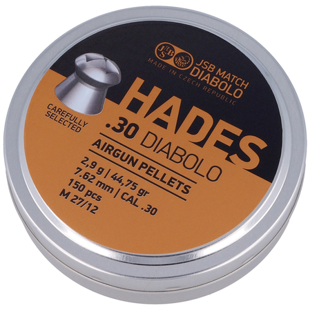 JSB Diabolo Hades Airgun Pellets .30 / 7.62mm, 150psc (546293-150)