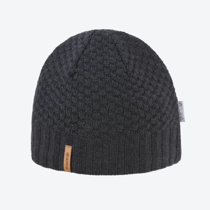 Kama Merino Wool/Acrylic Gore-Tex Infinium Windstopper, Grafit knitted beanie (AW63-111 XL)