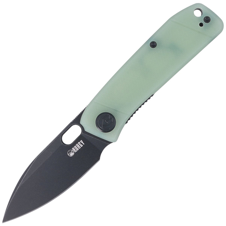 Kubey Knife Hyde, Jade G10, Dark Stonewashed 14C28N by Colin Maisonpierre (KU2104C)