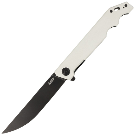 Kubey Knife Pylades Ivory G10, Blackwash AUS-10 (KU253D)