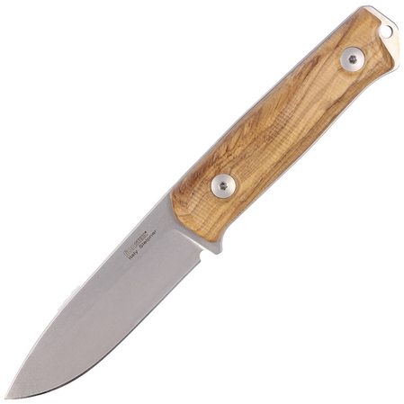 LionSTEEL B41 Olive Wood, Stonewashed Sleipner by Molletta bushcraft knife (B41 UL)