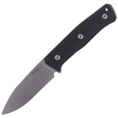 LionSteel Bushcraft G10 Black / Fixed Satin Blade (B35 GBK)