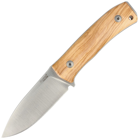 LionSteel M4 Olive Wood, Satin M390 by Molletta knife (M4 UL)