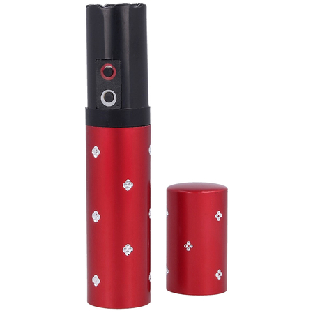 Lipstick Paralyseur 2 million volt stun gun with flashlight, Red (1202-RD)