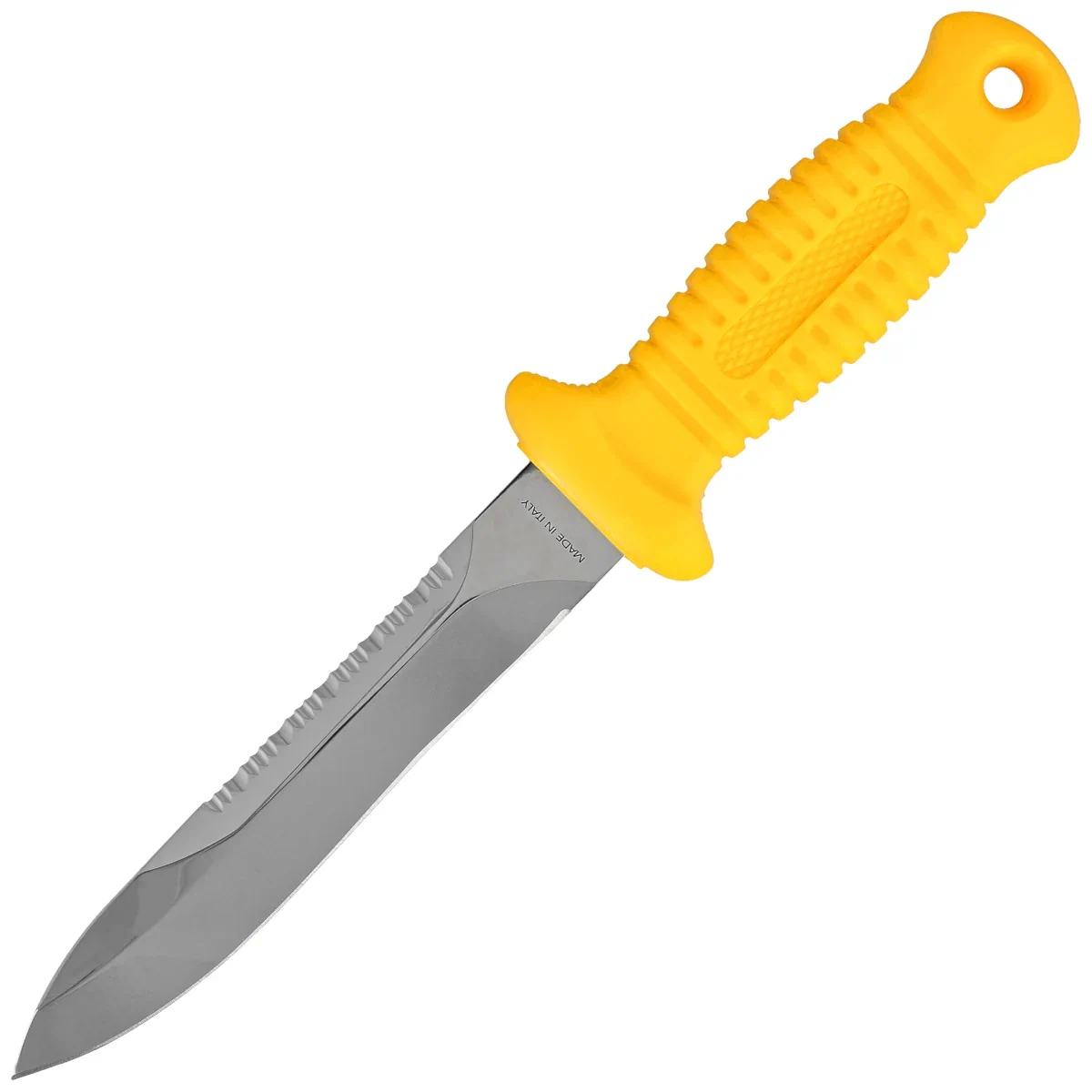 MAC Sub 15 D Diving Knife Yellow PP, Mirrow W 1.4116 (MC SUB15D.Y)