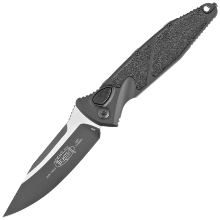 Microtech Socom Elite Auto S/E Automatic Knife Black Aluminum/3M, Tactical M390 by Tony Marfione (160A-1T)