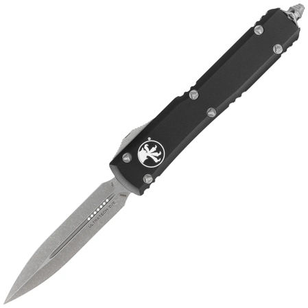 Microtech Ultratech D/E Black Aluminium, Apocalyptic M390 by Tony Marfione (122-10AP)