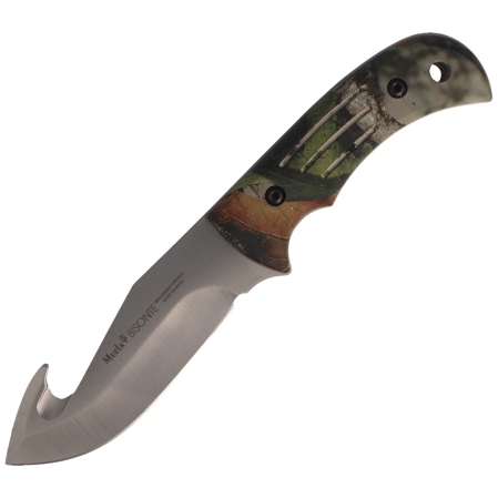 Muela Bisonte-11AP Next Vista Camo Knife, Satin X50CrMoV15