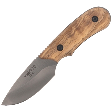 Muela Full Tang Olive Wood, Satin X50CrMoV15 (IBEX-8.OL)