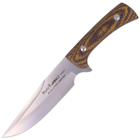 Muela Jabali Brown Micarta, Satin 170mm (JABALI-17G)