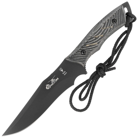 Muela Typhoon-15N Black Micarta, Black X50CrMoV15 knife