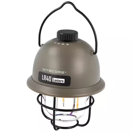 NiteCore LR40 Army Green 100 lm, USB-C Rechargeable Camping Latern