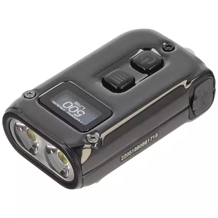 NiteCore TINI2 SS Stainless Steel 500 lm flashlight, Li-ion Battery/280mAh