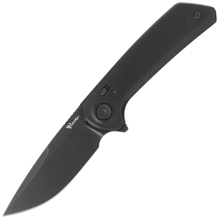 Nóż składany Reate PL-XF-A-3 Knife Black Aluminum, Black PVD Nitro-V