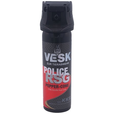 Pepper spray KKS VESK Police RSG Gel 2mln SHU 63ml Cone (12063-C V)