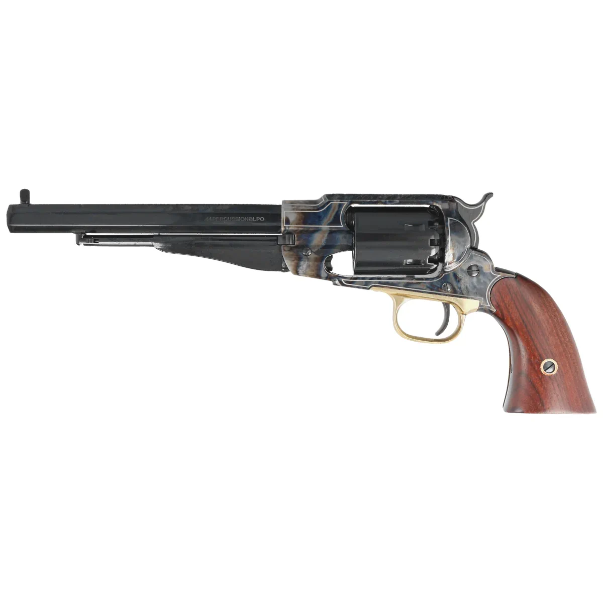 Pietta 1858 Remington New Model Army Steel Angel Eyes Snake.44 Black Powdder Revolver (RGACH44/AE/SN)