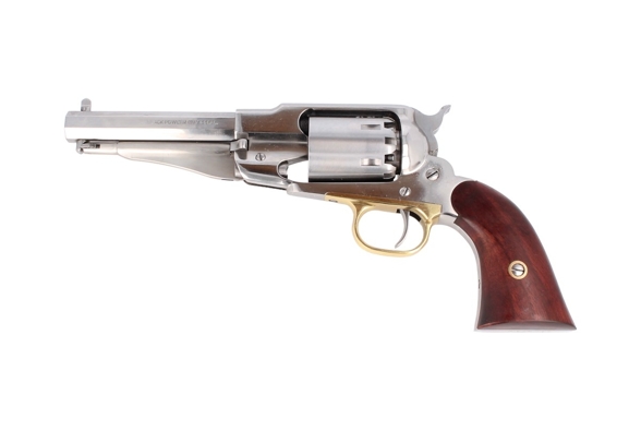 Pietta Revolver 1858 Remington New Model Army Stainless Sheriff .44 (RGSSH44)