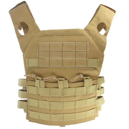 Plate Carrier tactical vest with magazine pouch, Coyote, size M (014870)
