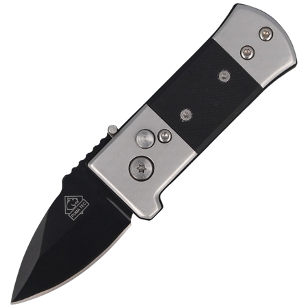 Puma Solingen Spear Point Folder Black G10 / Stainless, Black Coated (313307)