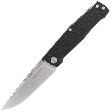 Real Steel Rokot Black G10, Satin N690 by Ivan D. Braginets (7641)