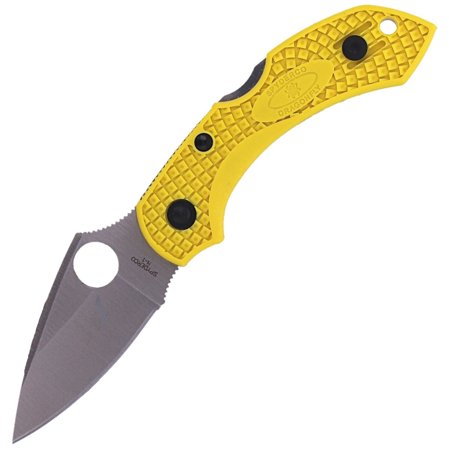 Spyderco DragonFly 2 Salt FRN Yellow, Plain H-1 (C28PYL2)