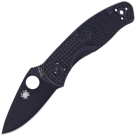 Spyderco Persistence Lightweight Knife Black FRN, Black 8Cr13MoV by Eric Glesser (C136PBBK)