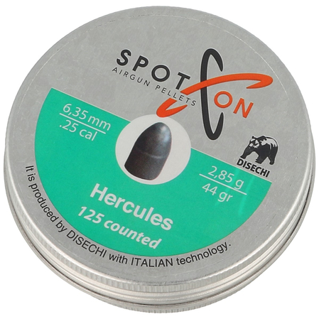 Śrut Spoton Hercules Slug 44 .25/6.35mm AirGun Pellets, 125 psc 2.85g/44.0gr