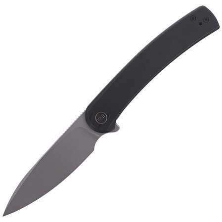 WE Knife Upshot LE No 246/410 Black Ti, Polished Bead Blasted CPM 20CV (2102A)