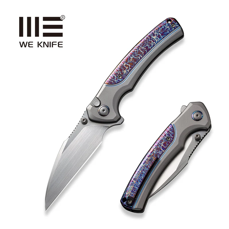 WE Knife Ziffius LE No 184/310 Gray Titanium/Flamed, Hand Rubbed Satin CPM 20CV (WE22024D-4)