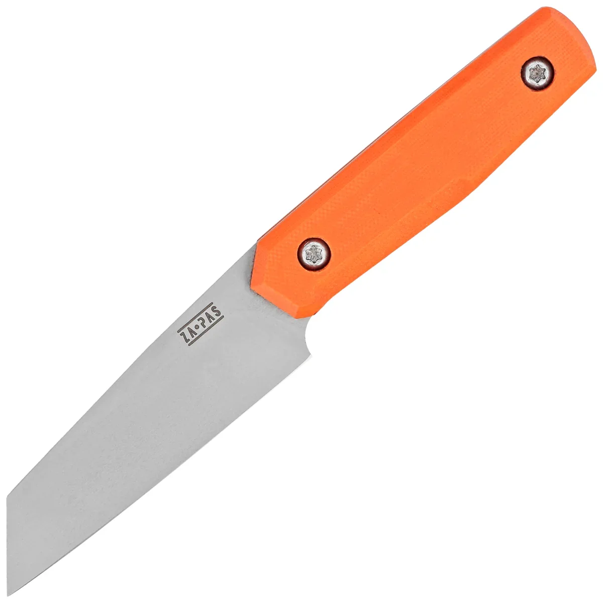 Za-Pas Knives Geo Orange G10, Satin D2 (GEO-G10-OR)