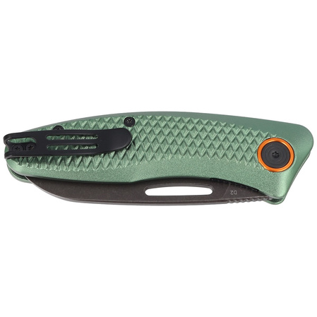 BlackFox Feresa OD GreenAluminium, Black Stone Washed D2 by Grigorii Matveev knife (BF-762 OD)